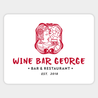 Wine Bar George Bar and Restaurant Springs Orlando Florida Magnet